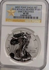 2013-W West Point Early Release Reverse Proof American Silver Eagle NGC PF70UCAM