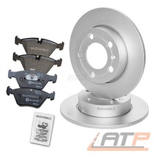 BREMSSCHEIBEN + BREMSKLÖTZE + ABS-RING HINTEN Ø226 FÜR VW VENTO 1H 2.0 2.8 VR6