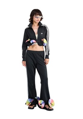 Women's Adidas Originals X Jeremy Scott Ruffle Jacket & Pants Track Suit New
