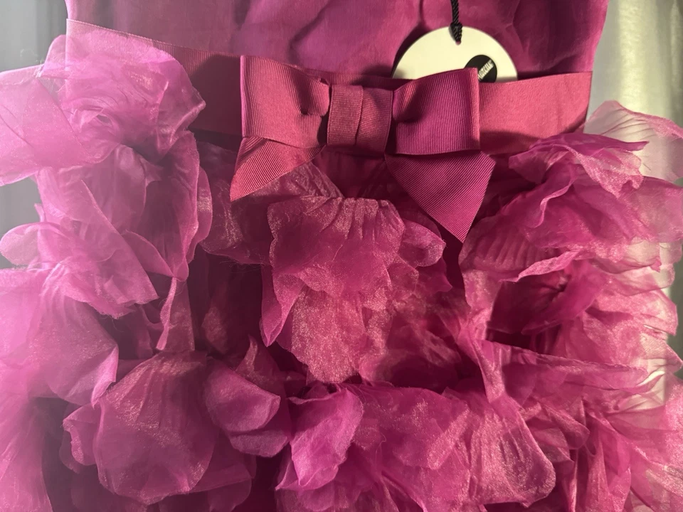 Nuevo con etiquetas Vestido Marchesa Niña Neiman Marcus para Target Rosa Magenta Talla M NUEVO Foto 2 de 4