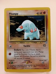 Phanpy 43/111 Neo Genesis Uncommon Pokémon Card