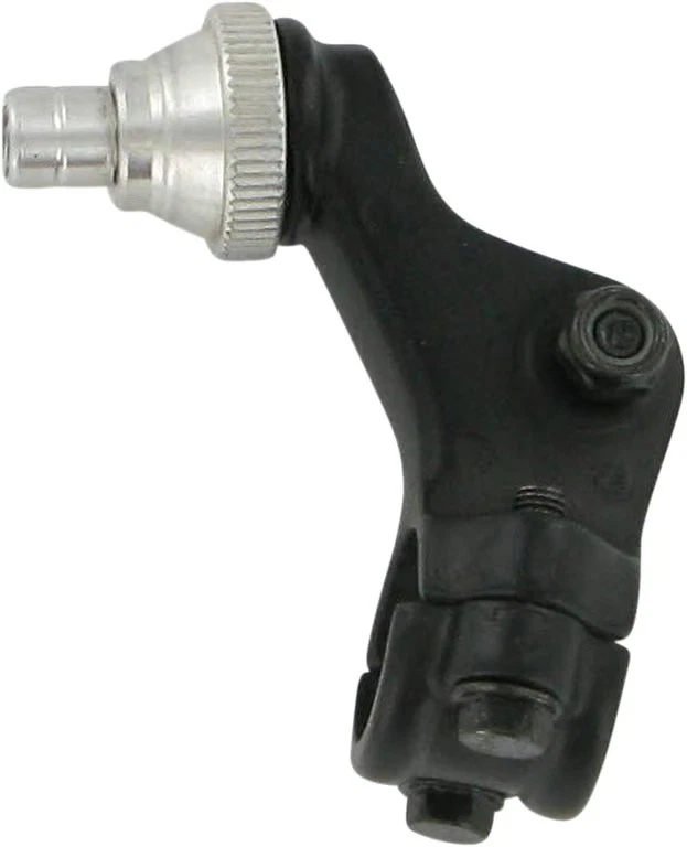 Soporte de palanca izquierda de dos piezas Parts Unlimited sin orificios para espejos - negro ATV/UTV Foto 2 de 4