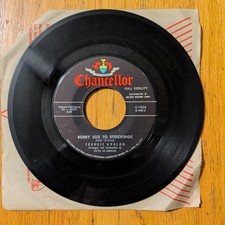 Frankie Avalon Bobby Sox To Stockings / A Boy Without A Girl 45 RPM Single 1959