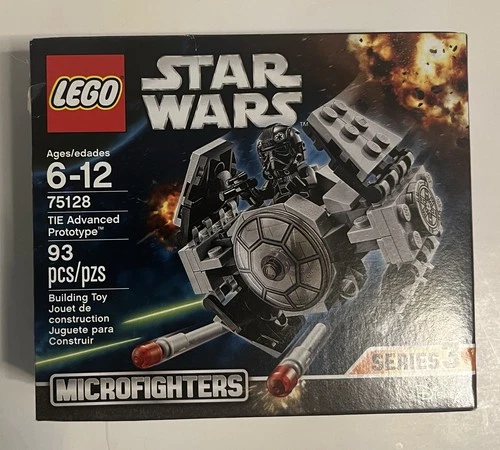 New ListingLEGO 75128 Star Wars Microfighters TIE Advanced Prototype NEW Retired A