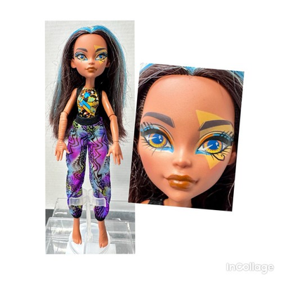#ad Monster High 11” Cleo De Nile Doll Skulltimate Secrets HXH86 $13.00