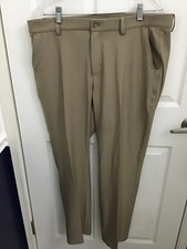 Greg Norman ML75 Microlux Play Dry Men's Beige Golf Pants 36 X 30