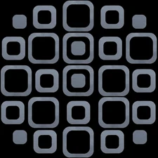 20 Pieces Adhesive Square Bath Treads Non-Slip Bathtub Stickers Non Slip Tractio