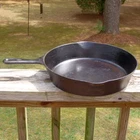 Antique 11.25" WAGNER Sidney O. Arc Logo #9 Cast Iron SKILLET FRY PAN 1895-1915