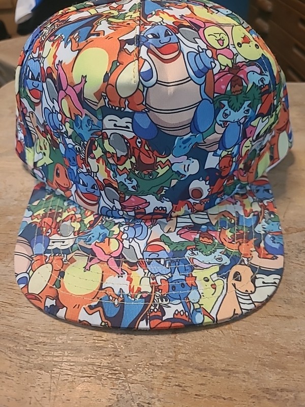 Pokémon All Over Print Snapback Hat