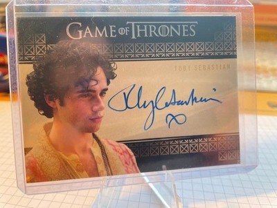 Game of Thrones - Season 7 - * Trystane Martell *, OnCard Auto Valyrian Steel