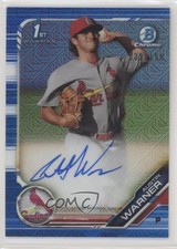 2019 Bowman Chrome Prospects HTA Choice Refractor 39/150 Austin Warner Auto uk2