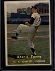 1957 Topps #391 Ralph Terry, Vg, B
