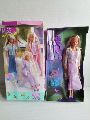 Vintage Steffi Love Fashion Clone Miss Hair Clip 11'' Doll Boxed 90s Simba