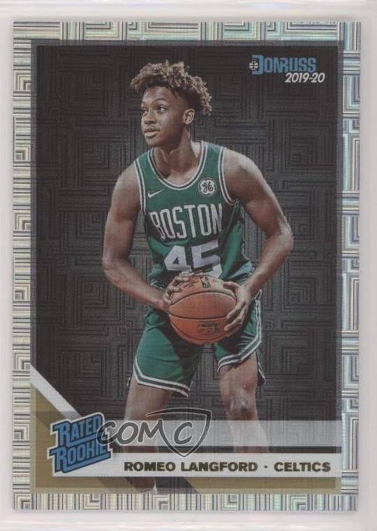 2019-20 Panini Donruss Rated Rookie Infinite Romeo Langford #213 00ai