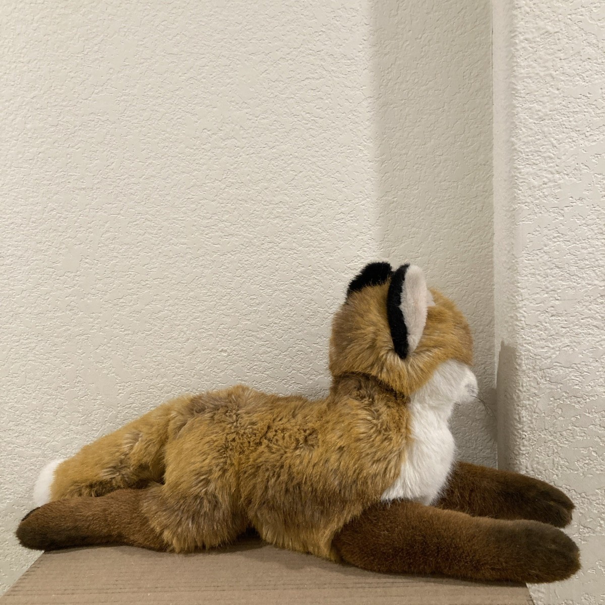 Steiff Molly Fuzzy Red Fox 0347/55 with Tags from Germany Vintage