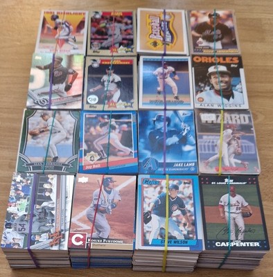 Top Rar ca. 4000 x MLB Baseball Score, UpperDeck, Topps von 1988-2017