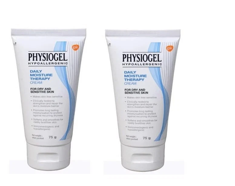 Pack Of 2 Physiogel Daily Moisture Therapy Cream 75 Gram Hypoallergenic