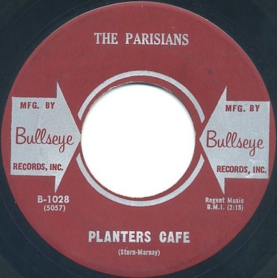 The Parisians  - Planters Cafe / Silhouettes (7'', Mono)