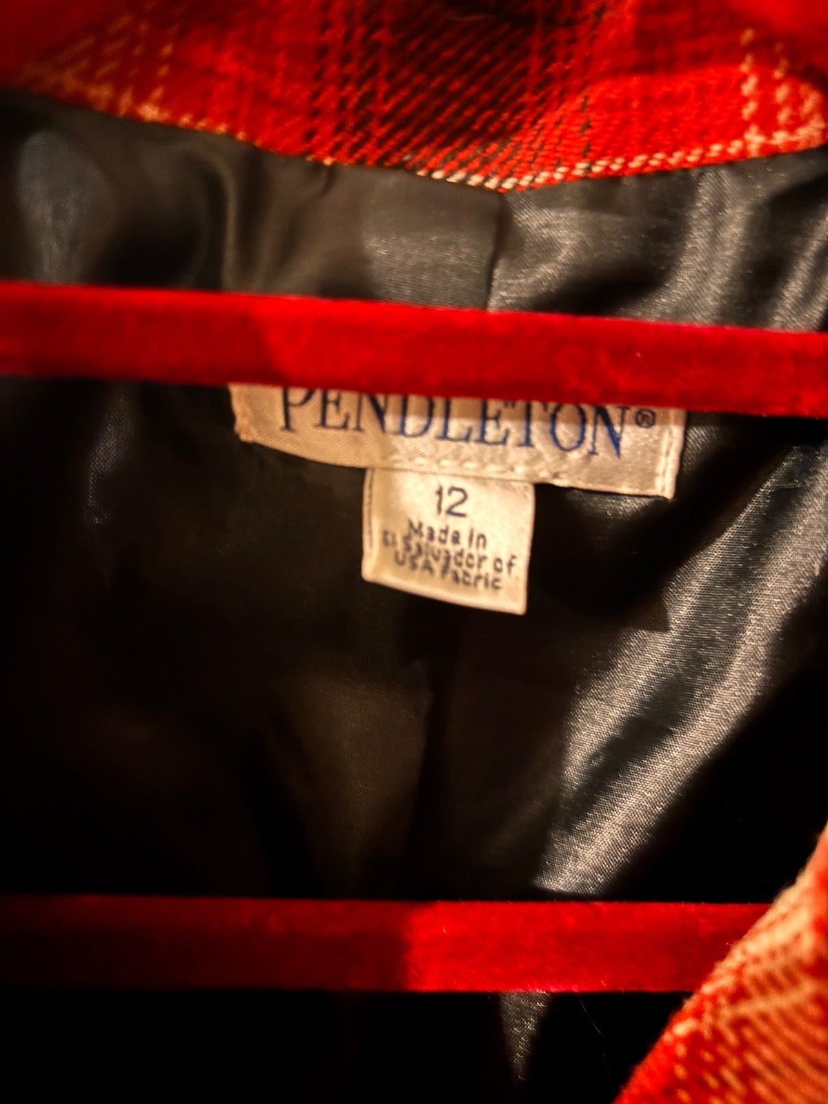 Pendleton Wool Winter Getaway Plaid Jacket Blazer… - image 5