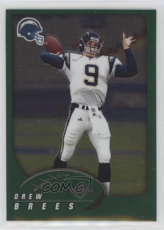2002 Topps Chrome Drew Brees #48 0y6g