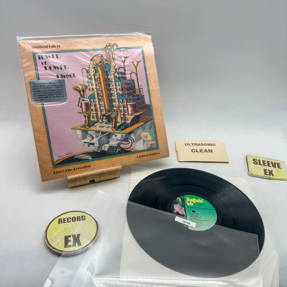Tower Of Power- Direct EX/EX Ultrasonic Clean1981 Vinyl Record - Image 2 of 3