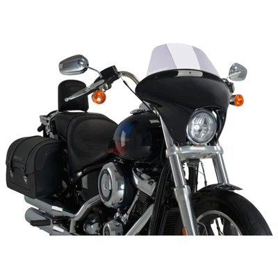 Puig Batwing SML Touring pour Harley davidson SOFTAIL LOW RIDER FXLR Transparent - Photo 1/2