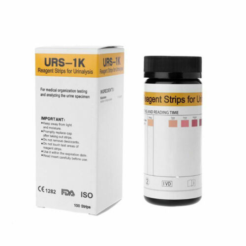 100 x Ketone Strips Home Ketosis Urine Urinary Test Set - Diet Weight Lose US - Picture 8 of 8