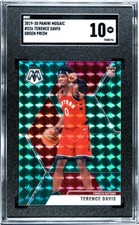 2019-20 PANINI MOSAIC  Basketball Card TERENCE DAVIS #226 GREEN SGC 10