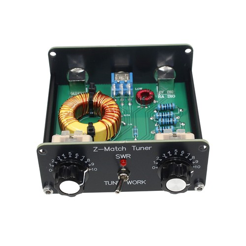 3-28 MHz 5W Z-Match QRP Manueller Tuner Antenne BNC-Schnittstelle Adapter - Zdjęcie 6 z 12