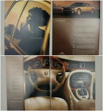 1997 Jaguar XJ8 Print Ad Paper Magazine Clipping 4 Page Vintage 90s Car XJ Serie