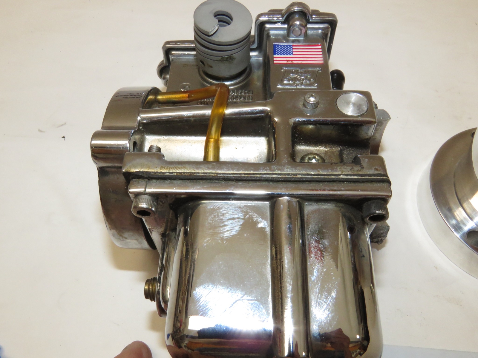 EDELBROCK Qwiksilver 38mm Carburetor with Air Cleaner Harley Davison