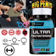 ULTRA Testosterone Booster Increase Energy Improve Muscle Strength Growth 60caps