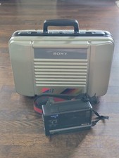 Sony Mini 8 Video Camera CCD-M8u Recorder w/ Case See Pics Read Description