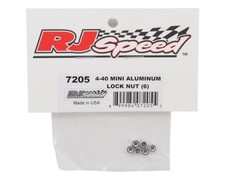 RJ Speed RJS7205 4-40 Aluminum Lock Nut 6