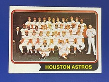 ⚾ 1974 Topps Baseball Base Card #154 Houston Astros Team - EXMT or better ⚾