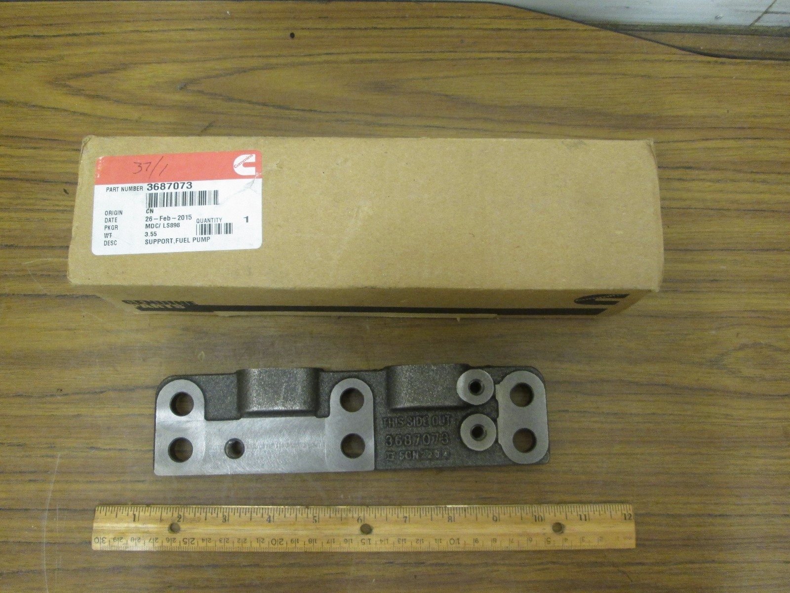 Cummins Isx15 Fuel Pump Support Bracket For Sale Online Ebay