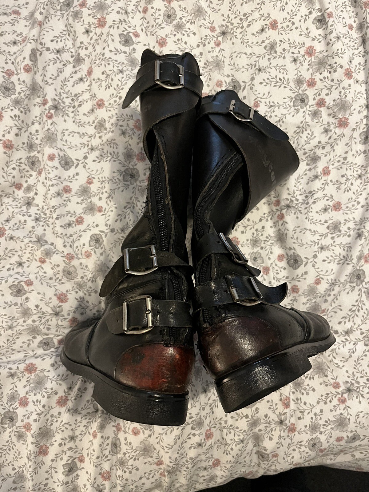 Vintage Daytona Motorcycle Boots. Size 43/UK 9 eBay