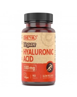 DEVA Hyaluronic Acid Vegan 90 Tablets - EXP 04/2028