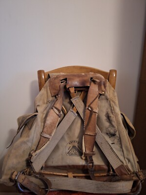 Sac à dos toile canva Wanderlust olive