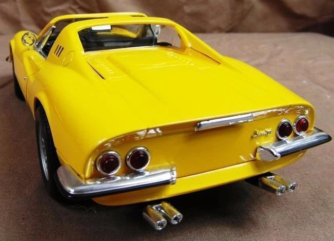 Ferrari Race Car Custom Built Metal Body 1:18 Scale Model Le Mans12Racer24Racing - Image 2 of 4