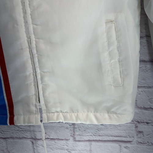 GMC Motorhome Club Great Lakes Sportswear Jacket White Sherpa Racer 80s Medium - Picture 7 of 15