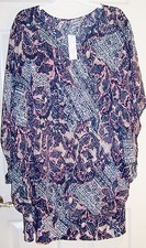 Dress/ Blouse by Forum size 26 (USA 2X-3X) NWT