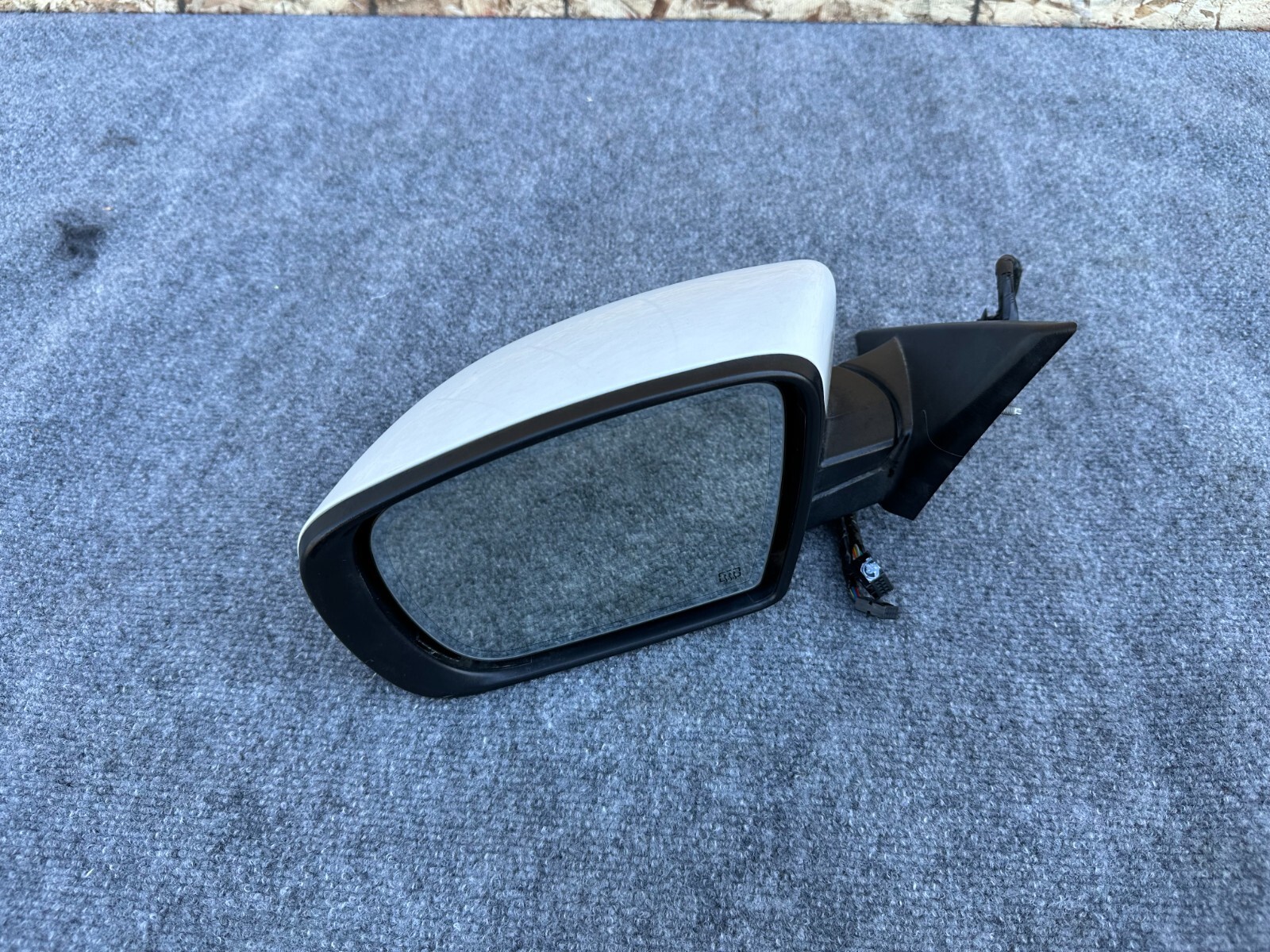 FRONT LEFT DOOR MIRROR ASSEMBLY W/POWER FOLD OEM 74K 14-19 MASERATI GHIBLI Q4