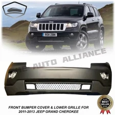 For 2011 2012 2013 Jeep Grand Cherokee Front Bumper Complete Kit With Fog light