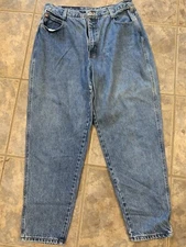 Vintage 90’s Gitano High Rise Mom Jeans Size 16 Short Tapered Leg 