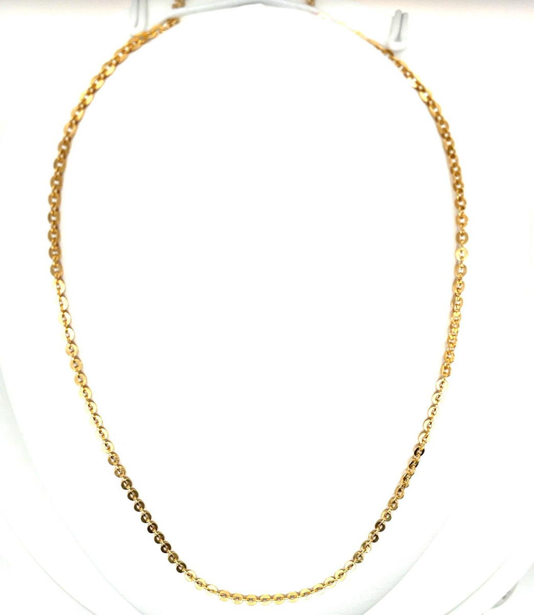 アクセサリー 5 strand long chain necklace TENNIS CHAIN Cubic Zirconia 5MM 18