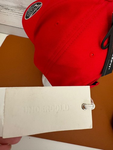 Yupoong FlexFit 110 Hat Mens One Size Red G Embroidered Sports New Columbia - Picture 3 of 5