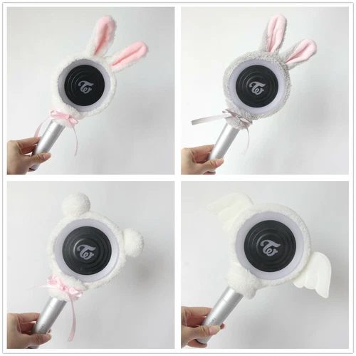 Kpop Twice Candy Bang Lightstick Headband Light Stick Plush Head Cover New Cute