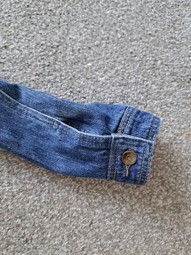 Womans Denim Jacket Size Uk 12 24/7 Denim - Picture 5 of 6
