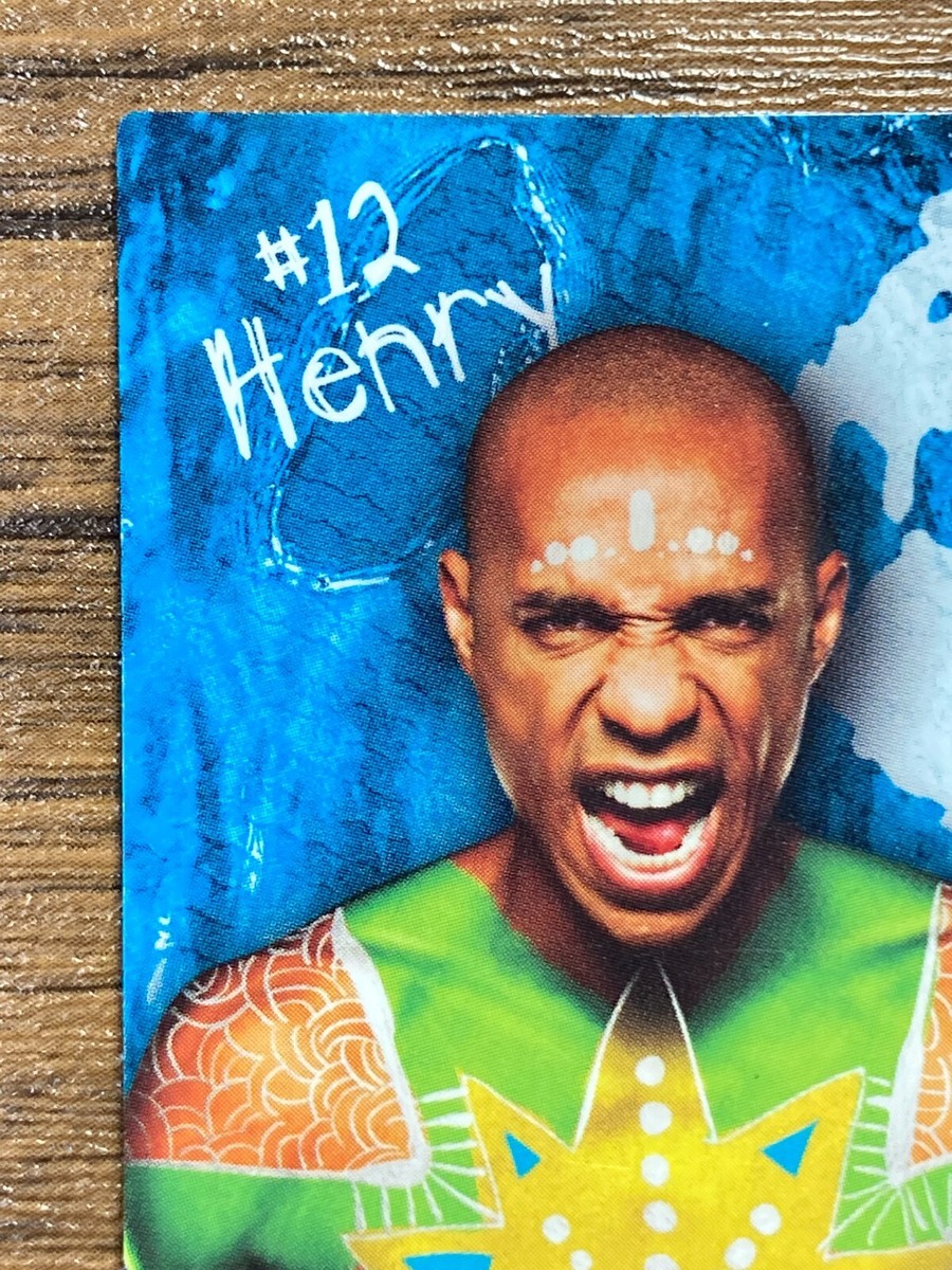 Team Pepsi 2010 FIFA World Cup Soccer Football Card Thierry Henry